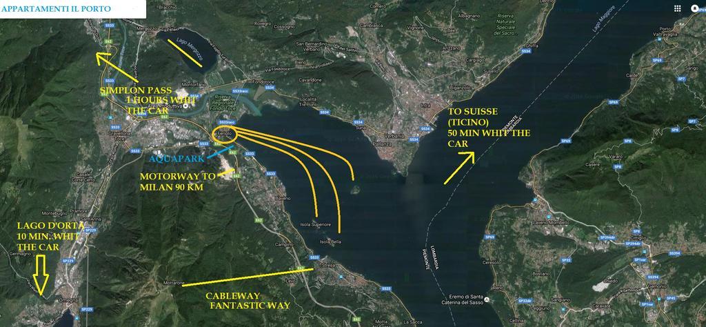 Appartamento Il Porto Baveno Dış mekan fotoğraf